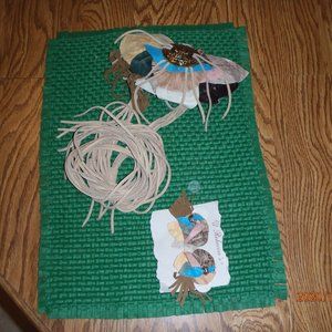 Western style ladies tie belt